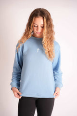 Cross Crewnecks - Blue