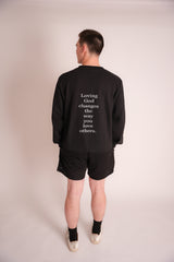 Cross Crewnecks - Black