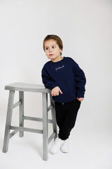 Cursive Crewneck – Kids