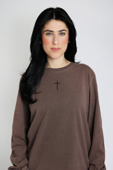 Cross Long Sleeve Tee – Adult