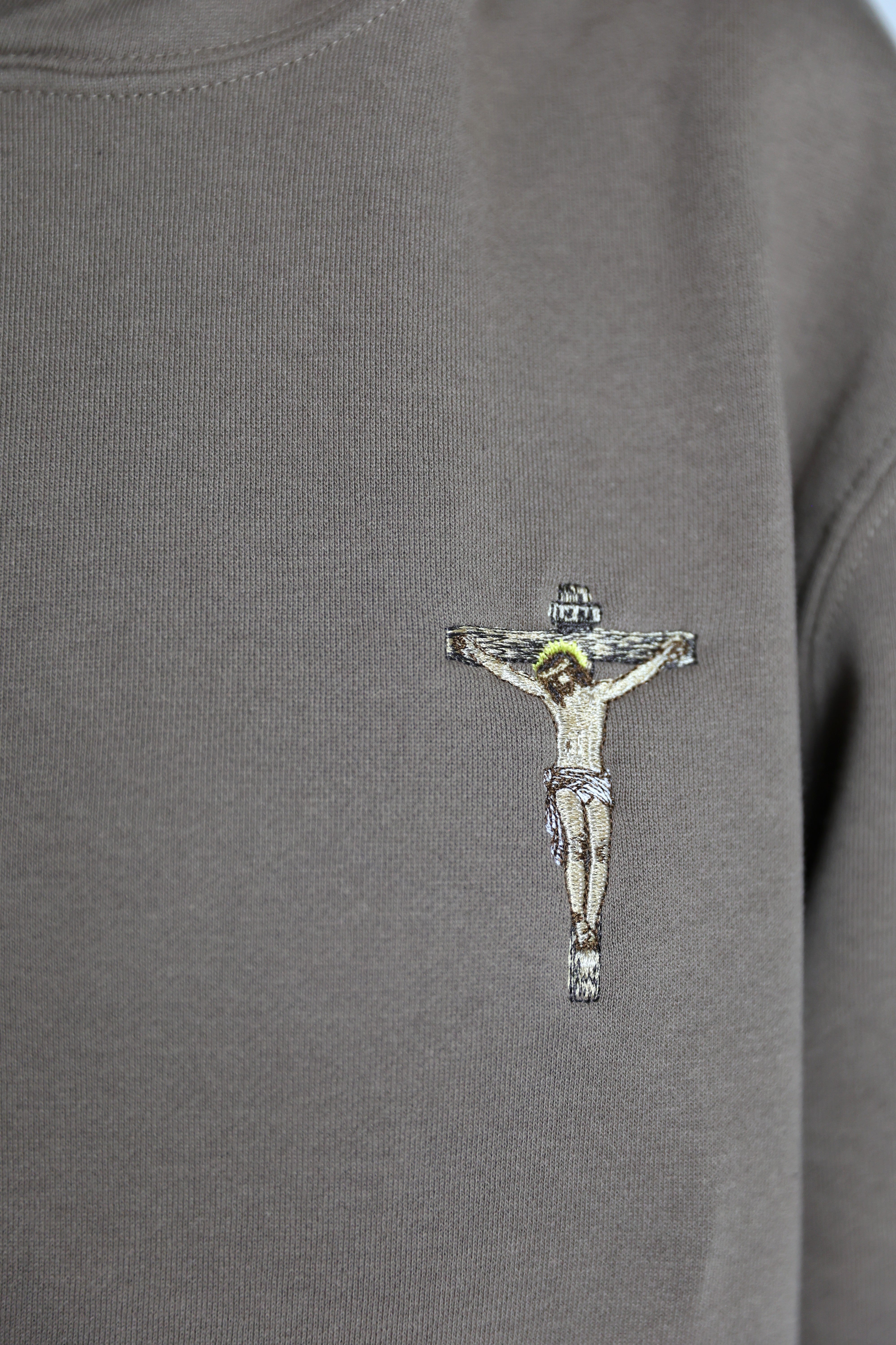 Crucifix Hoodie – Adult
