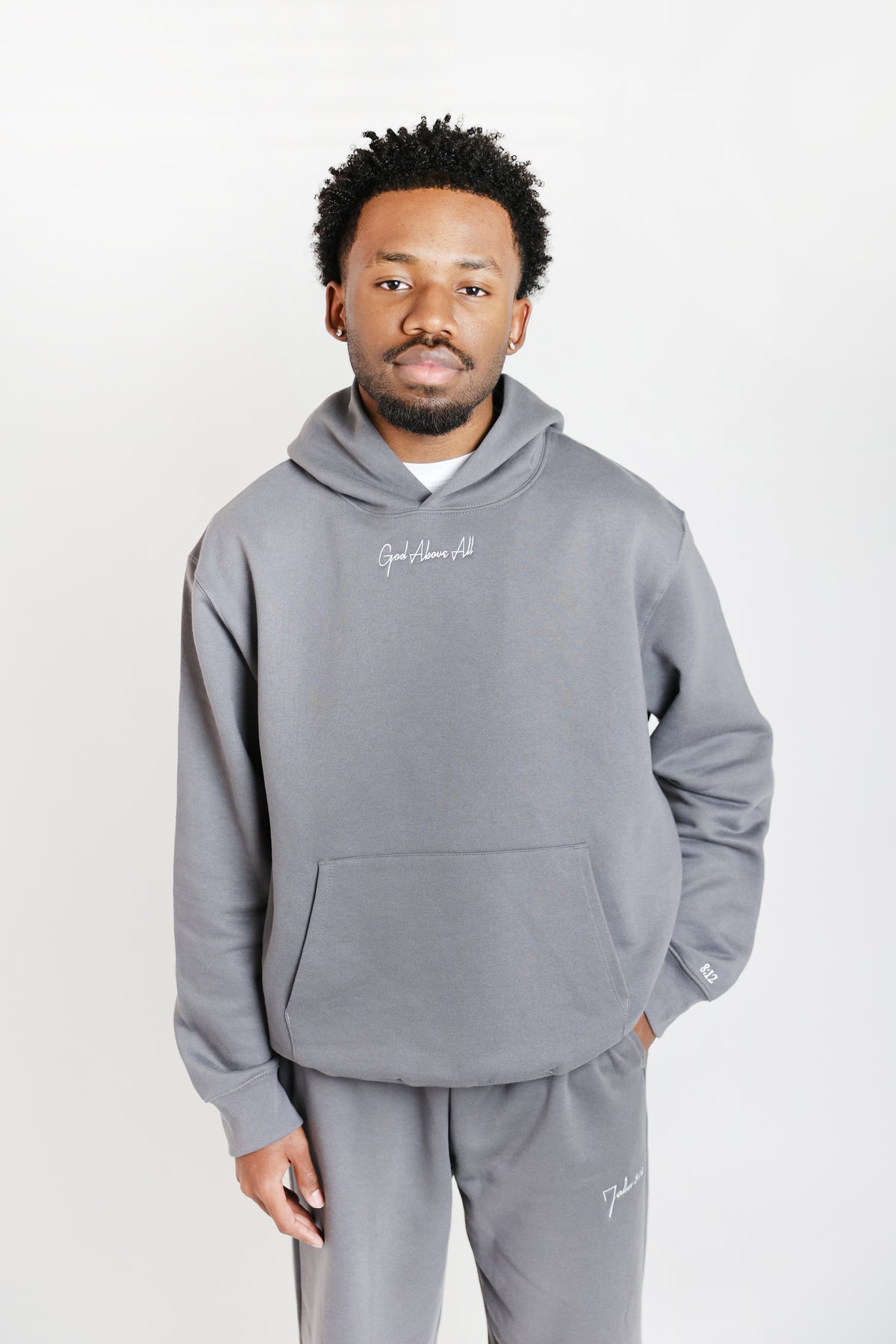 Cursive Hoodie – Adult
