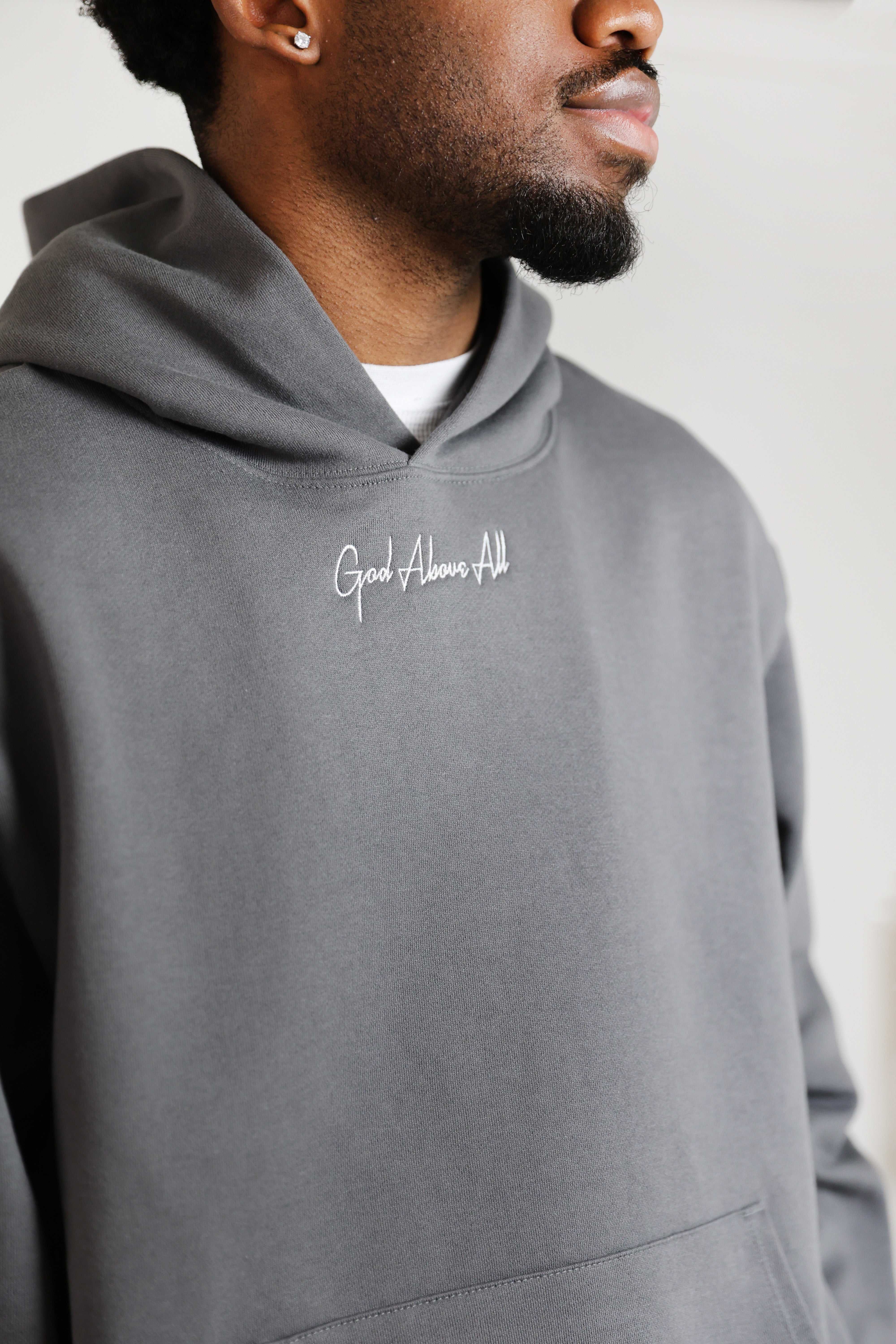 Cursive Hoodie – Adult
