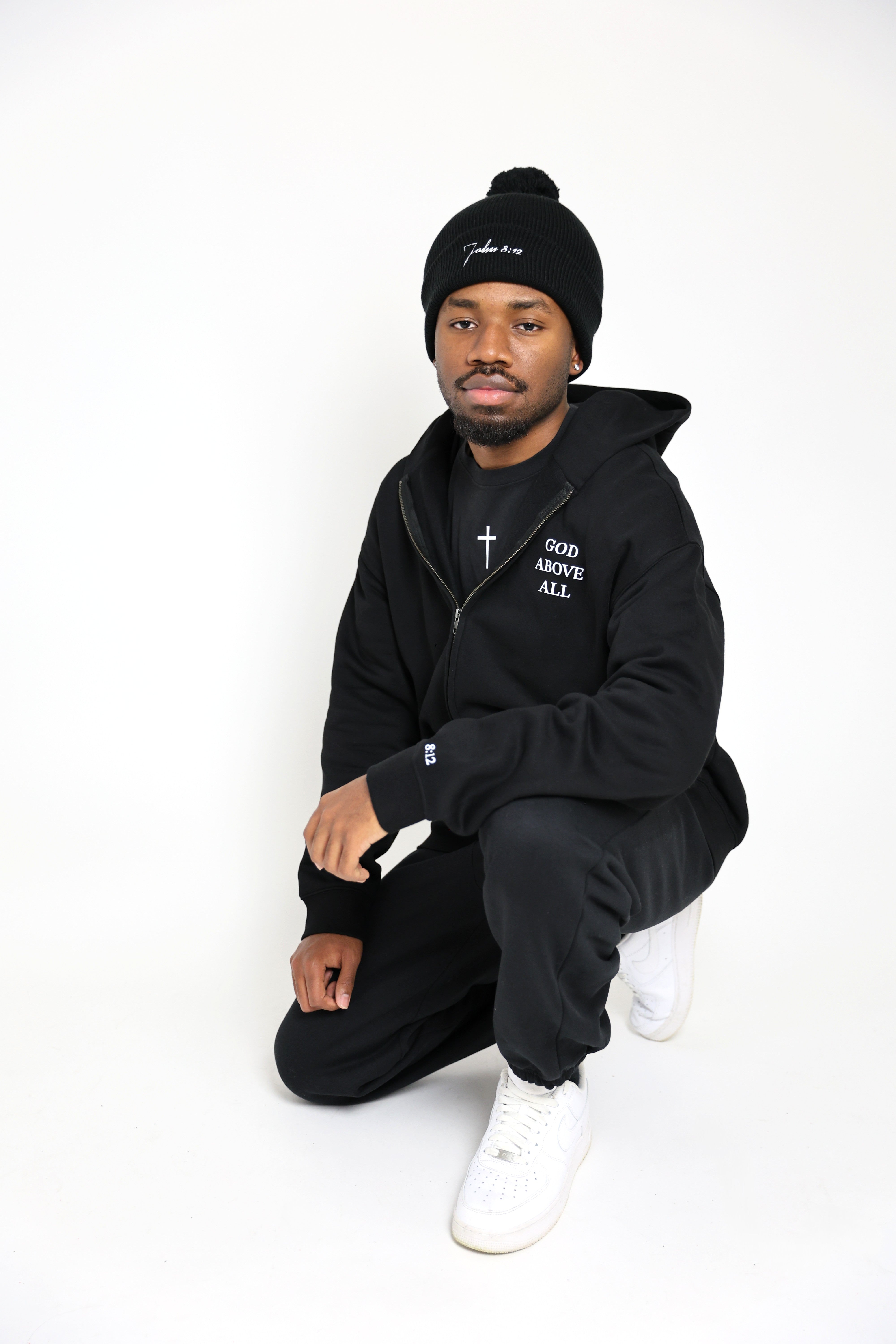 God Above All Heavyweight Zip-Up