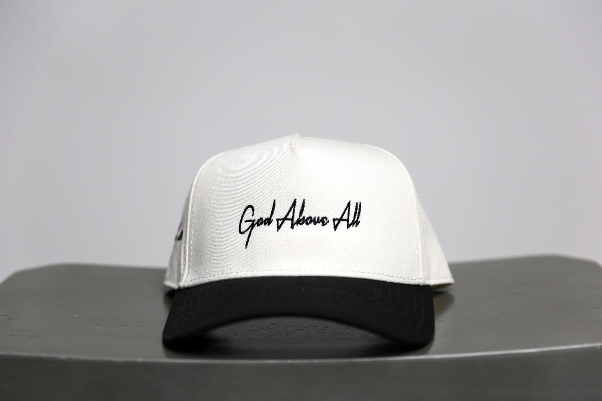 Cursive Two-Toned Hat